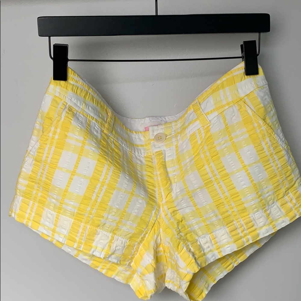 Lilly Pulitzer Walsh Short Summer Plaid